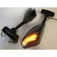 thumbnail image 2 of HTT-MOTOR Yellow Led Lights Mirror For Suzuki Gsxr 600 750 1000 Hayabusa Sv650S Tl1000R Cn, 2 of 5