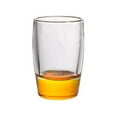 thumbnail image 1 of Vaso de chupito con base de color, 1,5 oz. Vasos transparentes de base gruesa for whisky, tequila, vodka, licores y aguardientes., 1 of 7