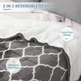 thumbnail image 2 of Couverture Pondérée en Sherpa Marocain, 2 of 7