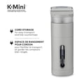 thumbnail image 3 of Restored Keurig K-Mini Plus Single Serve K-Cup Pod Coffee Maker with 6 to 12oz Brew Size - Studio Gray (Refurbished), 3 of 6