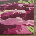 thumbnail image 4 of Safavieh Isaac Mizrahi 8' X 10' Hand Tufted Wool Rug in Gray and Rose, 4 of 5