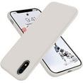 thumbnail image 1 of Compatible with iPhone XR Case 6.1 inch,[Silky and Soft Touch Series] Premium Soft Liquid Silicone Rubber Full-Body Protective Bumper Case for iPhone XR (Stone), 1 of 5