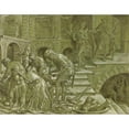 thumbnail image 2 of Maarten Van Heemskerck 14x12 Black Ornate Wood Framed Double Matted Museum Art Print Titled: The Parable of the King Who Prepared a Wedding (1555), 2 of 5