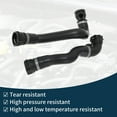 thumbnail image 5 of Unique Bargains 1 Set No.11531436408/17127510952 Upper and Lower Radiator Hoses Engine Radiator Coolant Hose for BMW 323i 1997-2006, 5 of 6