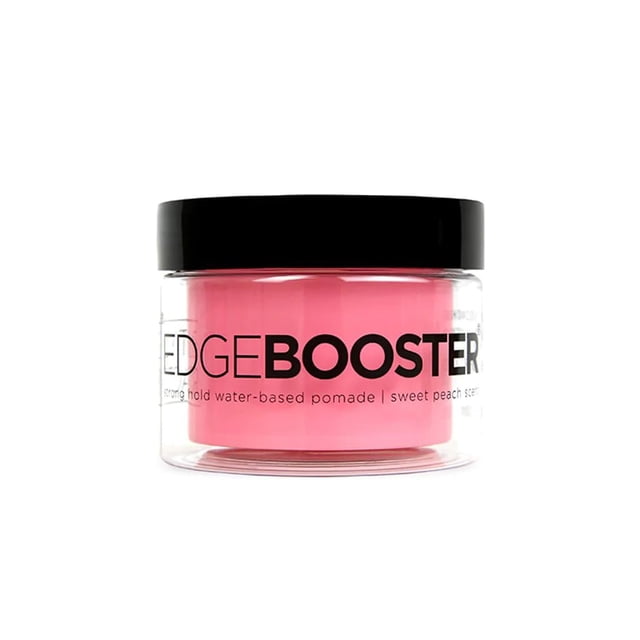 Style Factor Edge Booster Pomada a base de agua de fijación fuerte, 3.38 oz, aroma a melocotón dulce