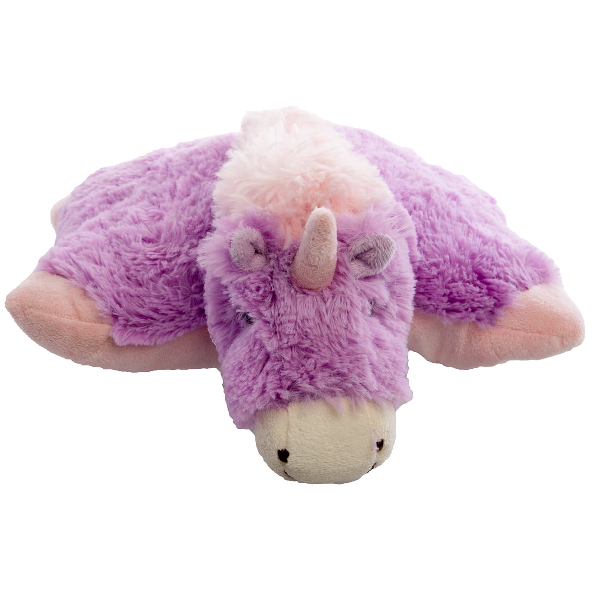 Authentic Pillow Pets Huggable Hippo Lavender Small 11" Plush Toy Gift 