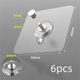 thumbnail image 1 of Gancho autoadhesivo fuerte para uñas, ganchos para carteles, pegatina de pared sin costuras, soporte de tornillo transparente para cocina y baño, 6 uds., 1 of 5