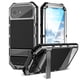 thumbnail image 2 of Funda Lunivop para iPhone 16e, muy resistente, de grado militar, color plateado, 2 of 6