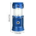 thumbnail image 2 of Xihbxyly Lámpara de Camping para Exteriores, Led Recargable Por Usb, Diseño Telescópico de Ahorro de Energía, Batería Portátil Ligera, Impermeable para Senderismo, Uso de Emergencia, Tamaño 20 X 7,7, 2 of 2