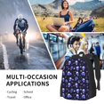 thumbnail image 6 of Fuzoiu Skull flower leaf purple Print Large Capacity Backpack,Travel Backpack,Laptop Bag,College School Rucksack Bag,for School, Travel & Outdoor Activities, 6 of 6