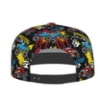 thumbnail image 4 of Fotbe Monster Car Flat Bill Visor Cap Classic Snapback Hat Polyester Foam Trucker Hat Trucker Cap Adjustable Baseball Cap, 4 of 9