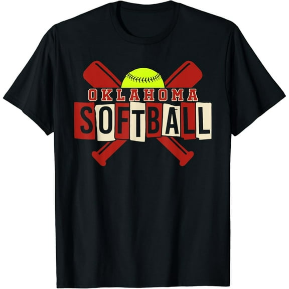 Sam Soft Oklahoma Softball Vintage Mens Team Retro Softball Fan T-Shirt, Gift For Friend, Full Size S-5Xl