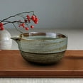 thumbnail image 1 of Ceramic Matcha Bowl 480ml for Family Japanese Matcha Preparation Ceremony Style A, 1 of 8