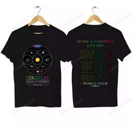 Viva La Vida Coldplay Shirt, Tour 2025 World Tour Tee-3XL