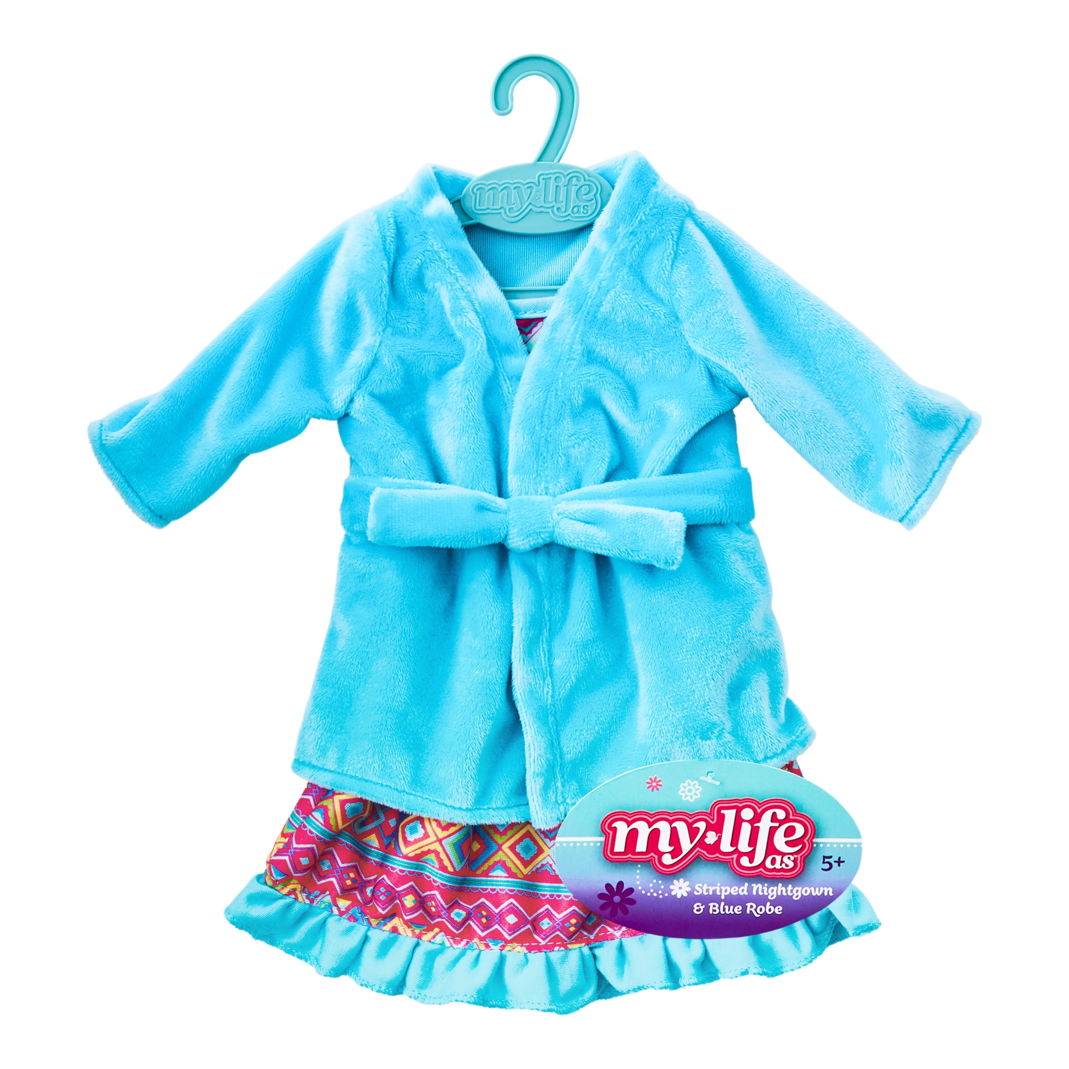My Life As Blue Nightgown & Robe Sleep Set for 18” Doll