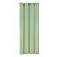thumbnail image 3 of Gorgeous Home Line Sage/Taupe 1-Piece Geometric Voile Sheer Window Curtain Top Grommets 55"w x 108" L (S38), 3 of 5