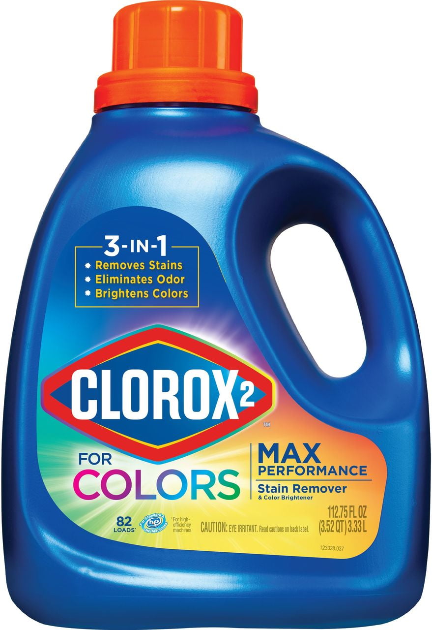 Clorox 2 Stain Remover & Color Booster 12.75 ounces.
