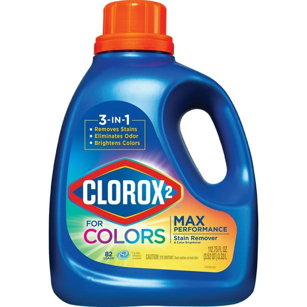 Clorox 2 Stain Remover & Color Booster 12.75 ounces.