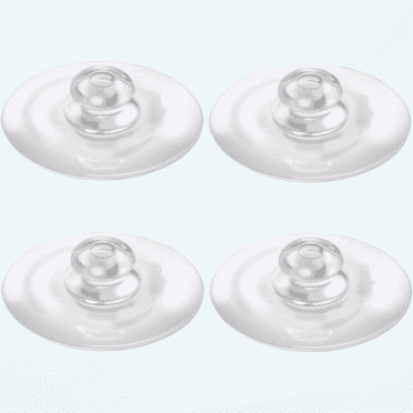 Heavy Duty 2-Inch Replacement Suction Cups (4-Pack) for Window Bird Feeders - Ideal for Shower, Kitchen Sink Caddy