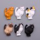 thumbnail image 3 of 6 imanes de resina con diseño de gato lindo para refrigerador, 3 of 3