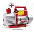 thumbnail image 2 of Kozyvacu 8CFM Two-Stage Rotary Vane Professional Vacuum Pump (25 Micron, 3/4HP) for HVAC/Auto AC Refrigerant Recharging, Degassing wine or epoxy, Milking cow or lamb, Medical, Food processing etc., 2 of 7