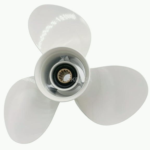 Propeller 11 1/4x14 for Yamaha Outboard 40-55HP Aluminum 13 Tooth OEM NO:663-45958-01-EL 11.25x14