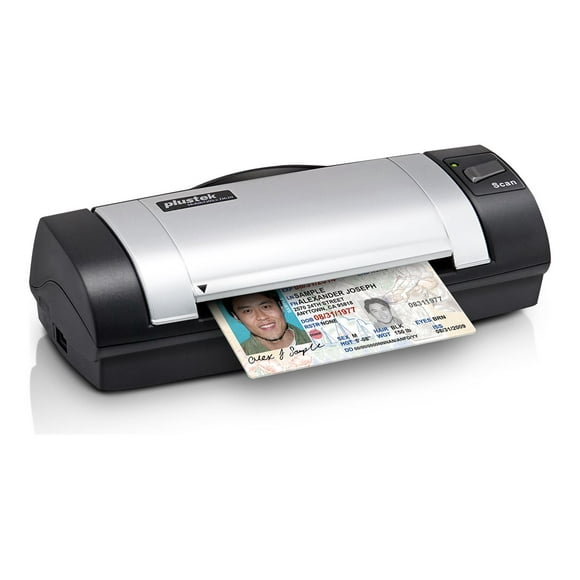 Plustek MobileOffice D620 - Card scanner - Dual CIS - Duplex - A6 - 600 dpi x 600 dpi - USB 2.0