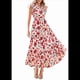 thumbnail image 1 of Vestido Midi Estampado con Escote en V, Mangas Plisadas y Volantes Imagen 2 XL, 1 of 8