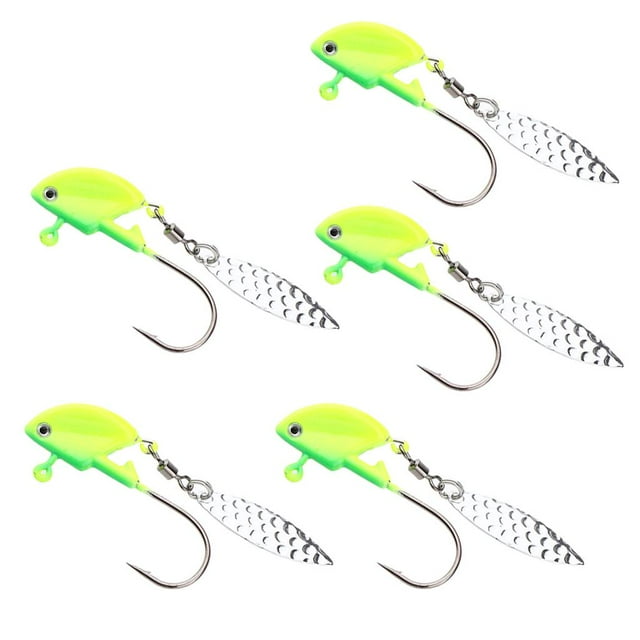 S SERENABLE Hameçons Swimbait en Plomb Vert 14 g