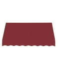 thumbnail image 3 of Awntech 8.38 Ft San Francisco Closed-Sided Fixed Awning Canopy (100.5in x 16in x 30in), Burgundy, 3 of 3