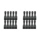 thumbnail image 4 of Removedores de sellador Scienceny 10 Uds raspadores de plástico acabado de limpieza hogar kit de pala multiángulo, 4 of 6