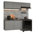 thumbnail image 1 of Cocina Integral Completa Modular Madesa Nice 200cm Gris, 1 of 10