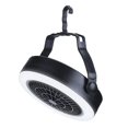 thumbnail image 1 of usb tres en uno lámpara de ventilador de camping 18led lámpara de ventilador de tienda multiusos luz de camping al aire libre negro kaili Sencillez, 1 of 3