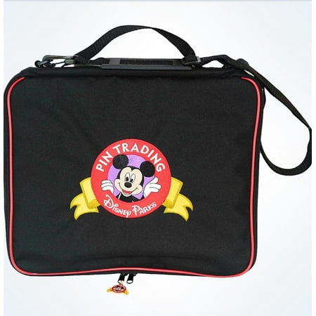 Disney Parks Mickey Mouse Pin Trading Bag New With