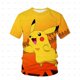thumbnail image 1 of Camiseta de pokemon para niños, camiseta de pokemon con estampado de Anime, camisetas divertidas Harajuku estampadas, ropa para niños y niñas, tops geniales de verano 130 heqiyong CONDUJO, 1 of 2