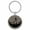 Gray, variant on Mountain Biking Cycling Light Brown Laser Engraved Leatherette Keychain Backpack Pull - 1.5 x 3 Inches