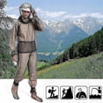 thumbnail image 3 of 4 Pieces Mosquito Suit, Light-weight Bug Repellent Jacket Hood & Pants Net Clothing Set For Men & Wo M, 3 of 3