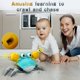 thumbnail image 5 of Bebé gateando cangrejo bebé boca abajo juguetes para niños, juguete de desarrollo de aprendizaje interactivo para niños pequeños con evitar automáticamente obstáculos, batería recargable incorporada, 5 of 5