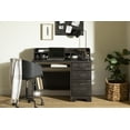 thumbnail image 3 of South Shore Versa Computer Desk with Hutch, 3 of 17