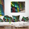 thumbnail image 4 of Designart Palais des Congress de Montreal - Modern Throw Pillow - 12x20, 4 of 5