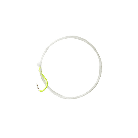Lindy Rig Snell Leech Fishing Lure Rig Chartreuse