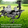 thumbnail image 3 of CaddyLite Compact Chariot de Golf Semi-Automatique Pliant et Dépliable, Bleu, 3 of 4