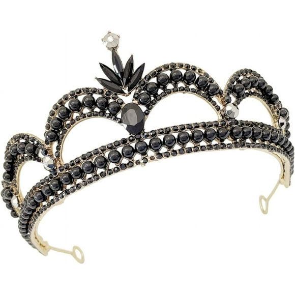 Woeilo Krone Braut Kopfschmuck Diamant Kopfschmuck Mdchen Har-Accessoires Coronas Harar-Accessoires pour Frauen Hôhzeit Kronen pour die Braut Krone Hôhzeit Braut Tiara Strass Tiara Abschlussball/340