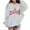 White, variant on qelini Christmas Hoodies for Kids Boys Girls 3-15 Years Long Sleeve Fall Sweatshirts Pocket Hooded Top Print Autumn Winter Coat