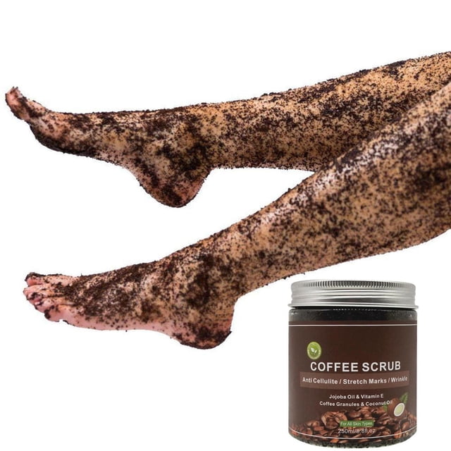 Exfoliante Littryee Café Grano Sal Anticelulítico para Rostro, Cuerpo y Pies