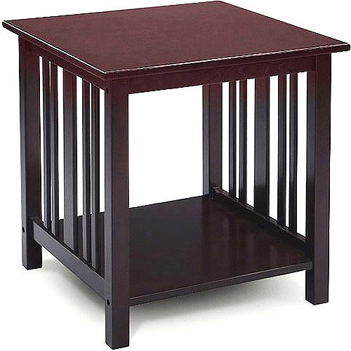 MissionStyle End Table, Multiple Finishes