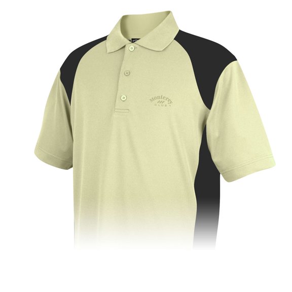 Monterey Club Men's Victory Tour Colorblock Golf Polo Shirt #1034