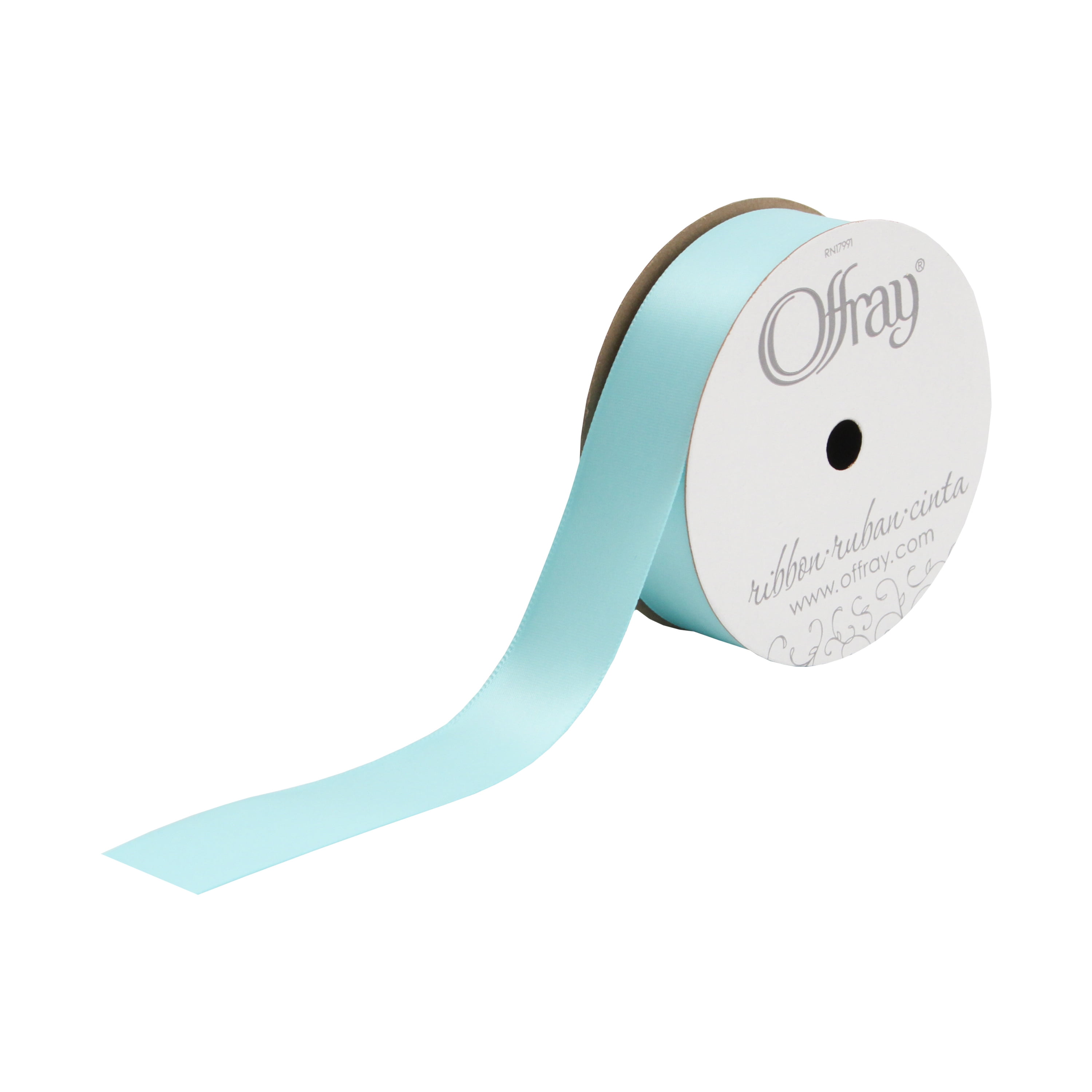 SF SATIN AQUA 7/8 - FRENCH