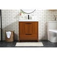 thumbnail image 6 of 30 inch single bathroom vanity in Teak, 6 of 8