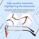 thumbnail image 4 of Gafas con bloqueo de luz azul DUCO para hombre Gafas Blue Ray, 4 of 7